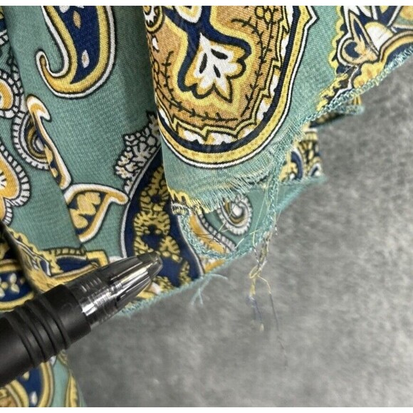 Doe & Rae Small Green Paisley Floral Dress Sheath Boho Festival Cottage *Read* - Picture 2 of 14